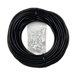 Furtun PVC AFRISO – d:4x1mm 20m inclusiv accesorii de montare