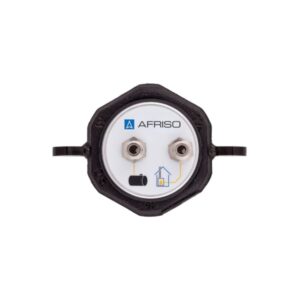 Capac contor AFRISO cu o singură țeavă – cu 2 x nipluri DN5
