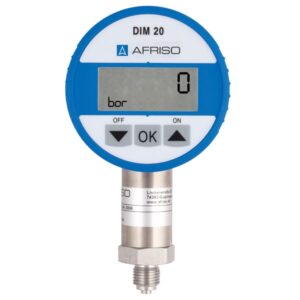 Manometru digital AFRISO DIM 20 -1>0 bar – G1>4B radial