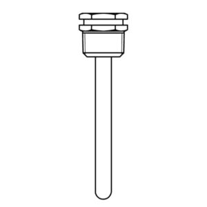 Manșon de imersie AFRISO 1>2 7x8mm – L: 150mm