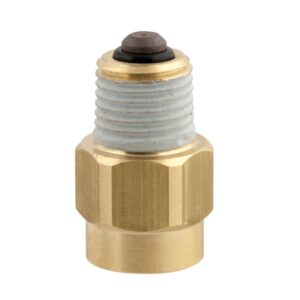 Supapă de asamblare AFRISO G1>4 x R1>4 – manșon x ștuț, alamă