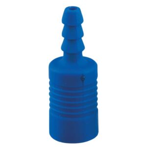 Priză AFRISO (aer) plastic albastru