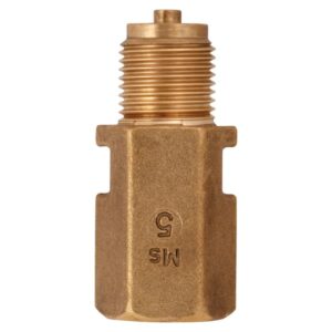 Dispozitiv de accelerație AFRISO G1>2 – manșon x șurub, alamă, PN400