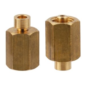 Piuliță și niplu AFRISO DIN 16284 – G1>4 x 6mm, alamă