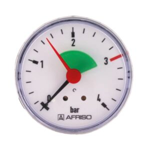 Manometru AFRISO pentru KSG Mini, 3 bar