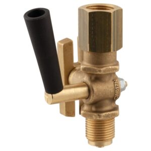 robinet manometru AFRISO G1>2 - rotativ MxZ, alamă, PN16 PF