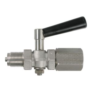 robinet manometru AFRISO G1>2 - SMxZ, oțel inoxidabil 316Ti, PN16