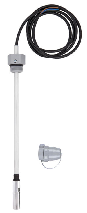 Senzor limită AFRISO GWG 12 K>1 360 mm – fiting gri, sondă 360 mm, cablu 1,5 m