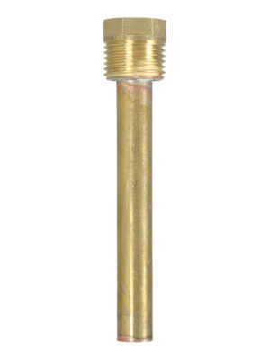 Tub de protecție AFRISO BiTh G1>2B – 100 mm, alamă