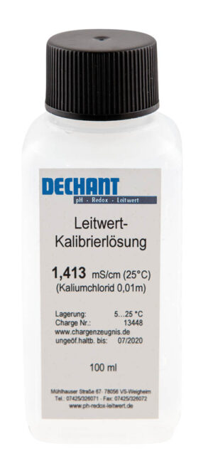 Soluție de calibrare AFRISO 1,413 mS>cm - 100 ml
