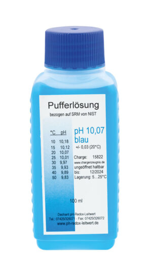 Soluție tampon AFRISO pH 10 – 100 ml albastru