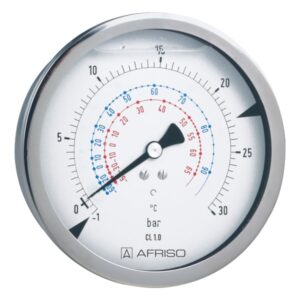 Manometru RF100KTGly D711 -1/+12.5 bar | 85231711