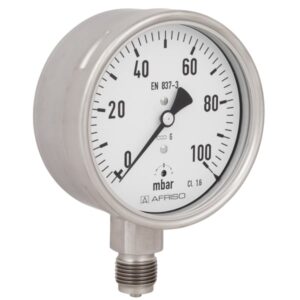Manometru KP100Ch D402 0/400 mbar | 35122402