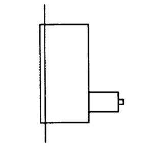 Manometru RF100ChGly D832 -1/+1.5 bar | 85203832