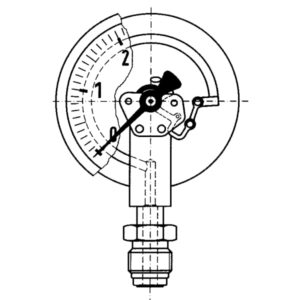 Manometru RF63RG D302 -1/+1.5 bar | 87003302