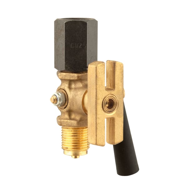 robinet manometru AFRISO G1>2 – rotativ MxM, alamă, PN16 PF