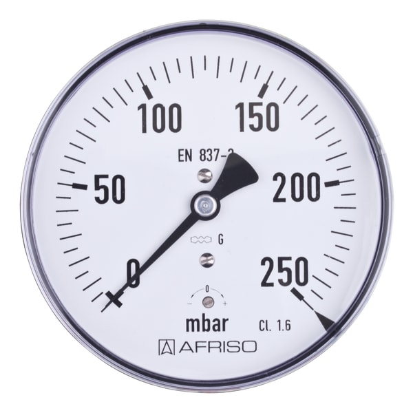 Manometru KP100 D211 0/100 mbar | 35119211