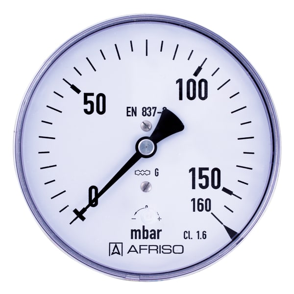 Manometru KP100 D311 -60/0 mbar | 35106311