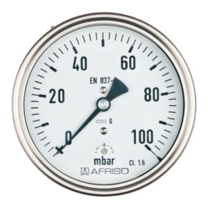 Manometru KP100 D411 -25/0 mbar | 35104411