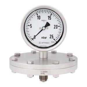 Manometru cu membrană pentru aplicații chimice PF100Ch | 85901402