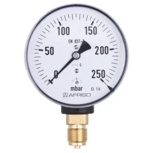 KP100 40,0 mbar 1/2 rad Kl.1,6 D201