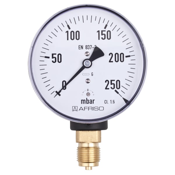 Manometru standard cu capsulă KP100 | 35121201
