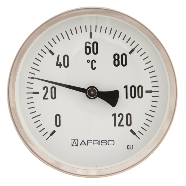 Termometru industrial cu bimetal BiTh 160 I D211 | 65406211
