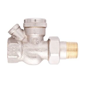 Robinet retur radiator 454Q M D trecere DN10 Rp⅜ x R⅜ | 479 062