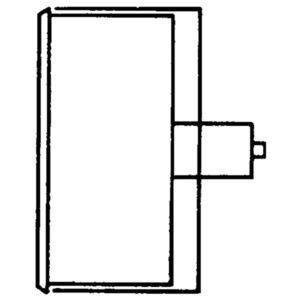 Manometru KP160 D451 -6/0 mbar | 35151451
