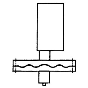 Manometru cu membrană standard PF160Gly, umplut cu glicerină | 85954801