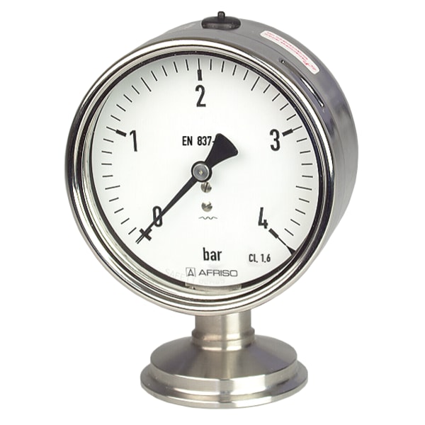 Manometru cu membrană din inox PF100CP | 88980402