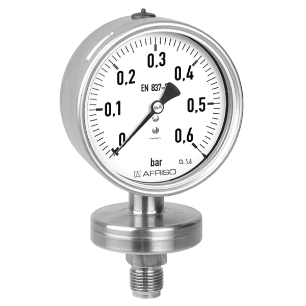Manometru cu membrană din inox PF100E | 85896402