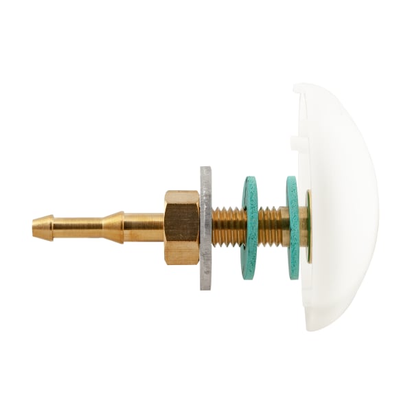 Niplu unghiular AFRISO 6 x 4>6 mm, scurt – cu distanțier