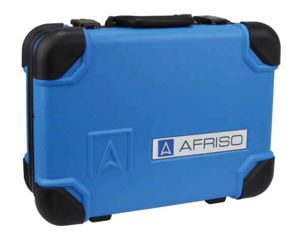 Husă rigidă AFRISO ProTect – albastru>negru, pentru EUROLYZER, MULTILYZER