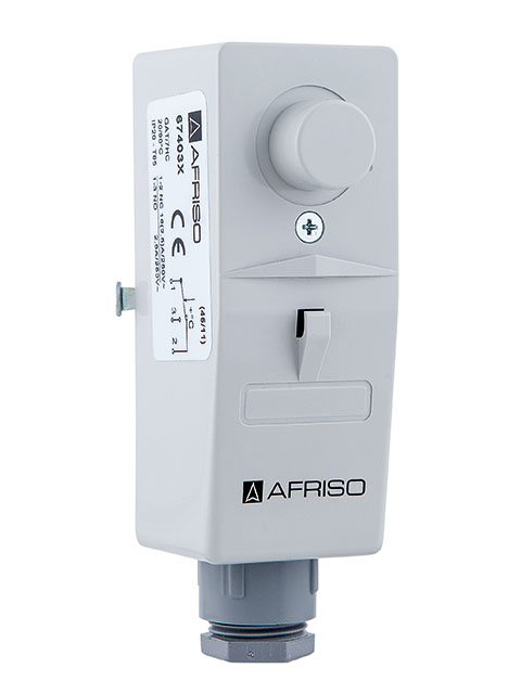 Termostat de aplicare a carcasei AFRISO GSA>9SC – 30>70 C